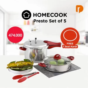 Homecook Presto Set Of 5